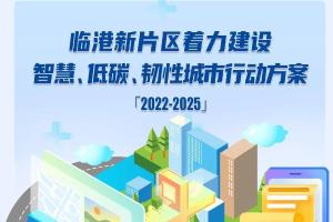 一图读懂《临港新片区着力建设“智慧、低碳、韧性”城市行动方案（2022-2025年）》
