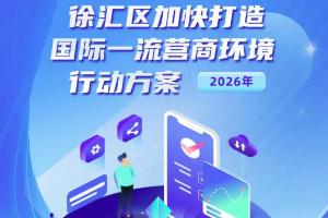 一图读懂｜徐汇区营商环境9.0版行动方案出炉！