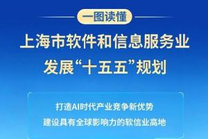 一图读懂｜上海市软件和信息服务业发展“十五五”规划