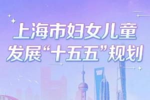 促进妇女走在时代前列、儿童健康全面成长、家庭生活幸福美好！来看上海市妇女儿童发展“十五五”规划→